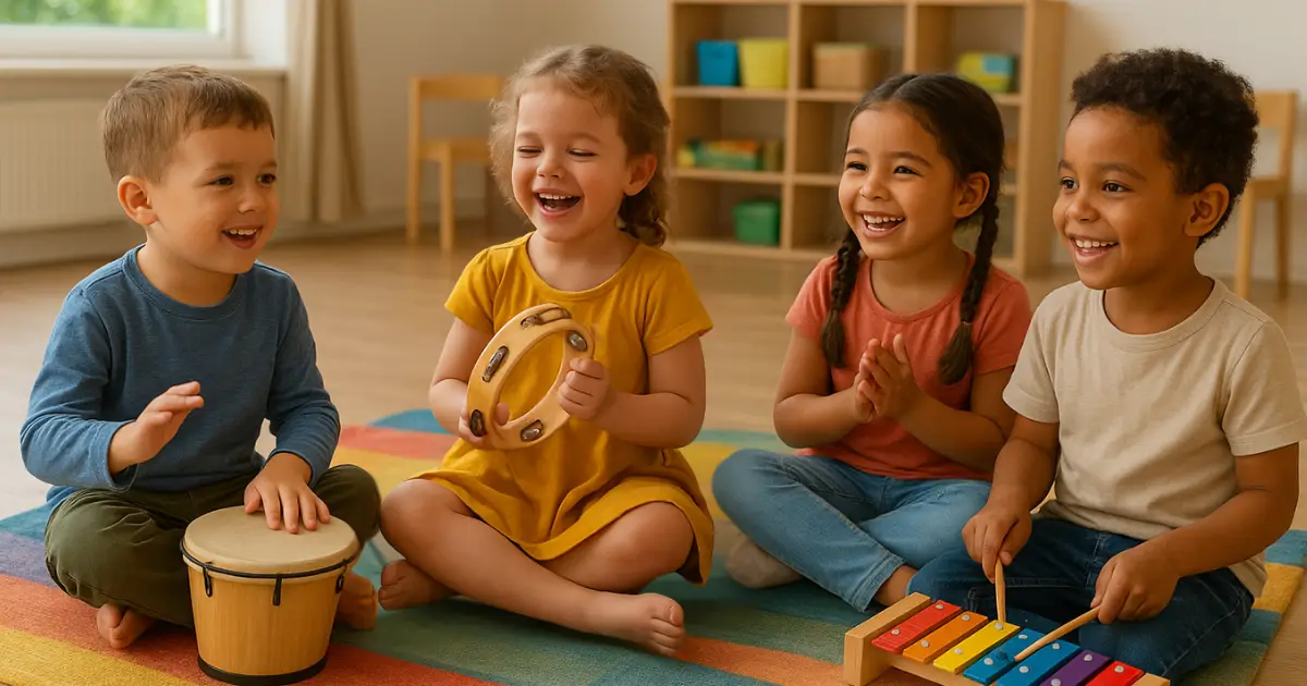 Leia mais sobre o artigo 🎵 Musicalização Infantil: Por que Começar Desde Cedo é Transformador?